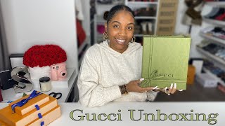 Gucci Unboxing | GG Marmont Small Shoulder Bag | Sydney White