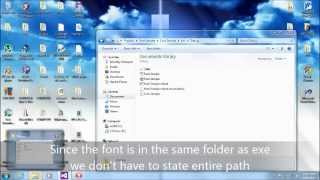 VB.Net Custom Font Tutorial