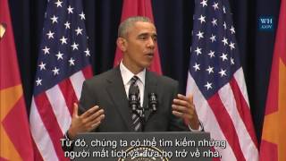 [ Vietsub/cut] President Obama Delivers Remarks at the National Convention Center