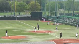 ヤクルト武岡 龍世と並木秀尊と抑えるロッテ土居豪人（2022/4/17 イースタン ヤクルトスワローズ対 千葉ロッテ マリーンズ）