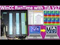 PLC S7-300 full tutorial connect with WinCC RunTime  and TIA Portal V17