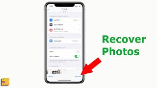 How to Recover Deleted Photos from iPhone before 30 days or after 30 days