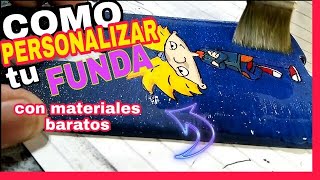 🌸👉Personaliza la funda de tu móvil👈🍁- TUTORIAL//👉COMO PERSONALIZAR TU FUNDA CON MATERIALES BARATOS👈