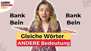 Verwechsle diese Wörter nicht ❌ (Don´t mix up these words) - Learn German Fast