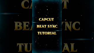 Capcut Auto Beat Sync Tutorial | Capcut Tutorial #shortsfeed #capcut