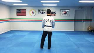White Belt Form (Back View)