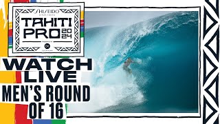 WATCH LIVE SHISEIDO Tahiti Pro pres by Outerknown 2024 - Men's Round Of 16