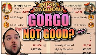 Gorgo Garrison Weak? [preliminary test results] Rise of Kingdoms