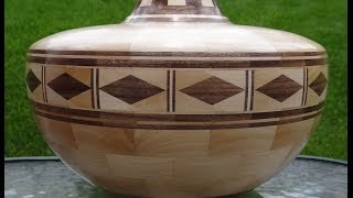 Making A Segmented Vessel With Diamond Feature Ring   Part 7 of 9