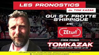 PRONOSTIC DU JOUR QUINTE Z5 ORDRE LUNDI 17 FEVRIER 2025 PMU ZETURF TOM KAZAK