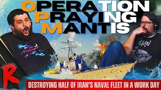 America Obliterates Half Of Iran's Navy In 8 Hours! - Operation Praying Mantis | RENEGADES REACT