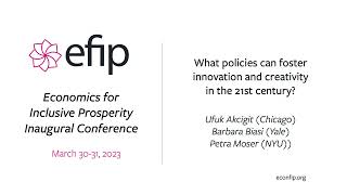 EfIP Conference - What policies can foster innovation and creativity in the 21st century?