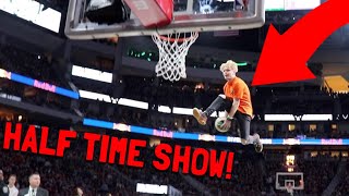 I Performed At A NBA Half Time Show!?!?