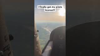 I got my pilots license at 17!!!! #aircraft #aviation #viral #pilot