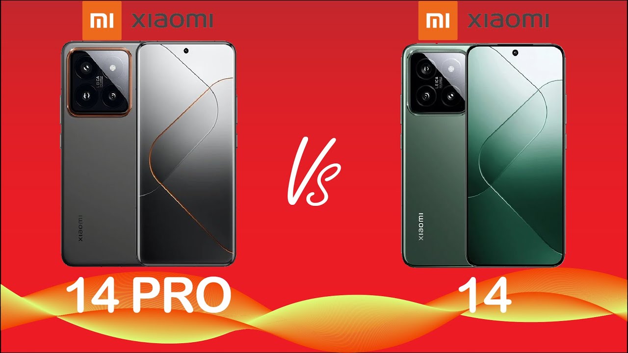 XIAOMI 14 PRO VS XIAOMI 14 - YouTube