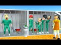 Scary Teacher 3D vs Squid Game: Help Miss T and Nick Escape Granny’s Prison 5 Times Challenge!