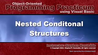 OOP Programming (VB) - 06H Nested Conditionals
