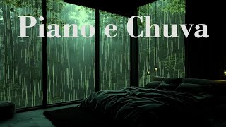 Piano e Chuva - Alivie o Stress Em Segundos: Piano Mágico e Chuva Relaxante Na Janela