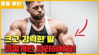 ㅁ 크고 강력한 팔 이렇게만 따라하세요!!