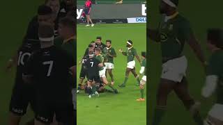 Late hit on Aaron Smith causes fight | South Africa v New Zealand 2022 Rugby Championship