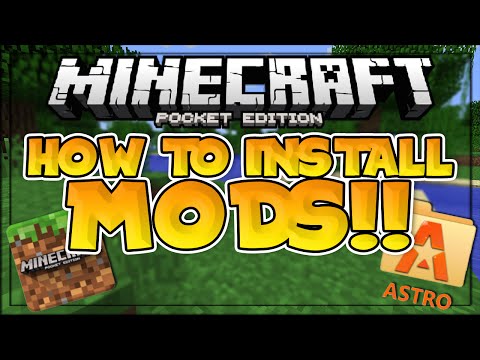 How to Install MODS in MCPE!! - 3 DIFFERENT TUTORIALS - Minecraft PE (Pocket Edition) How to Install MODS in MCPE!! - 3 DIFFERENT TUTORIALS - Minecraft PE (Pocket Edition)