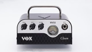 【GAKKIソムリエ試奏動画】VOX MV50  Clean