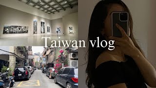 Taiwan vlog | 台湾に留学してた時の１日vlog(ジム、美術館、カフェ勉強)