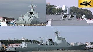 中国海軍052D型ミサイル駆逐艦「太原」が横須賀にやって来た！　観艦式2019 Chinese destroyer Taiyuan