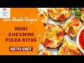 Mini Zucchini Pizza Bites😋 Keto Meals Recipes 👍 365 days health care