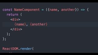 React attributes and props - ProgrammingTIL React Tutorial video Screencast 0006