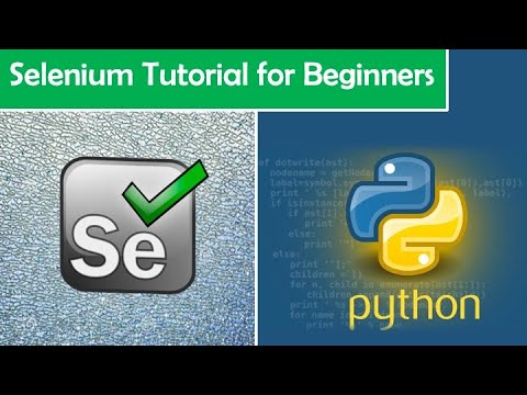 The Beginner's Guide To Selenium Python: A Step-by-Step Tutorial - YouTube