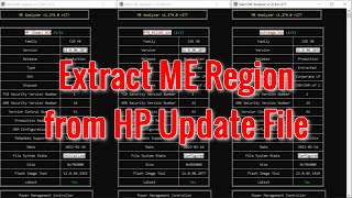 BIOS Issues | How to get Your Stock ME Region for HP Devices