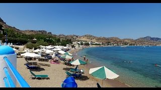 Stegna Beach, Rhodes Greece Ρόδος Ελλάδα - 4K