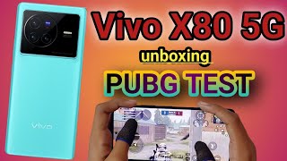 Unboxing Vivo X80 5G PUBG TEST || Vivo X80 bgmi graphics test