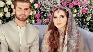 Shaheen Afridi and Ansha Afridi Wedding Complete Album | Shaheen Afridi Nikah Video |