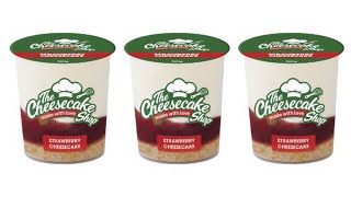 Checkout Basket  The Cheesecake Shop  Strawberry Cheesecake From Coles