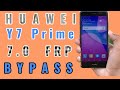 Huwaei Y7 Prime ((TRT-L21A) Frp Bypass