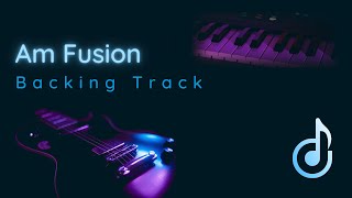 Subtle jazz fusion backing track in A minor