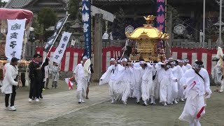 令和6年 阿万 亀岡八幡宮春祭り本宮 みこし 「亥子會」