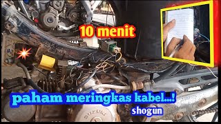 Cara meringkas kabel body suzuki shogun