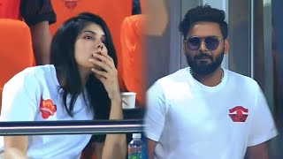Kaviya Maran made this weird gesture when Rishabh Pant came into the stands in DC vs. SRH IPL
