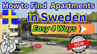 How to find apartments in Sweden/කොහොමද apartment එකක්‌ හොයාගන්නේ./Sweden in Sinhala/