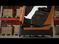 New Toyota Reflex reach forklift tilt and lift