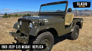 1965 Jeep Willys CJ5 M38A1 Replica Walk Around