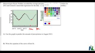 Sinusoidal regression