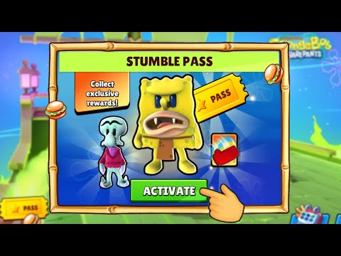 Bob Esponja PASE DE TROPIEZO – Stumble Guys