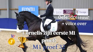 M1 proef 32 - 206 punten | Oefendressuur | 13-04-2024