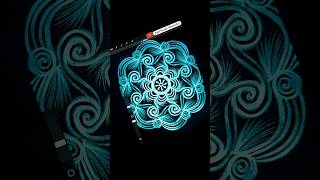 Digital Mandala Art on ipad. Procreate Art