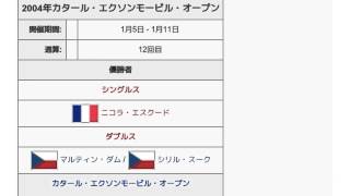 「2004年カタール・エクソンモービル・オープン」とは ウィキ動画