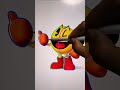 drawing pacman from request #shorts #drawing #art #pacman #games